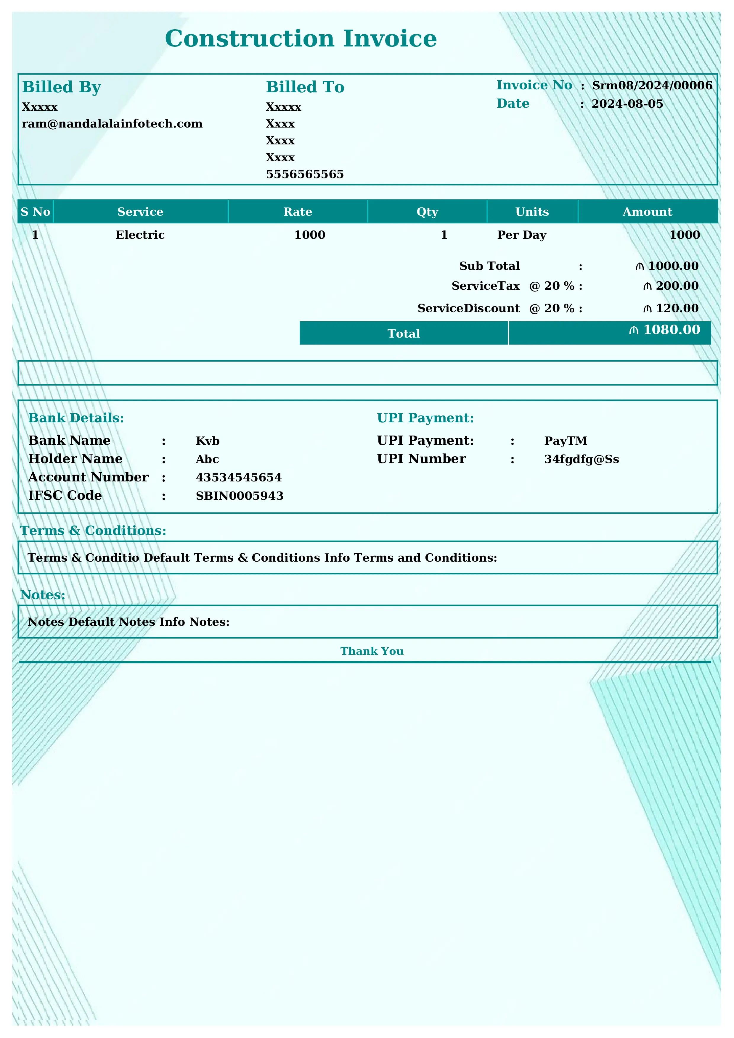 Free Billing Solution for Contractors