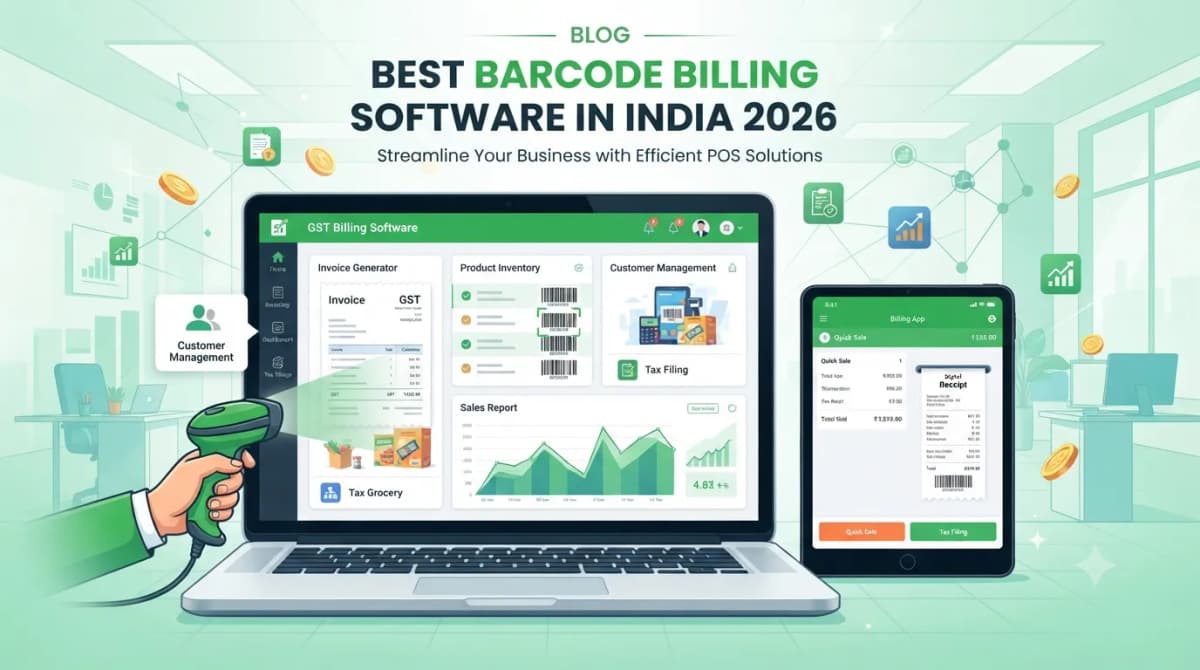 Best barcode billing software in india 2026