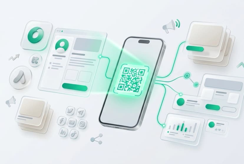 Generate Brand Page QR Code QR code example