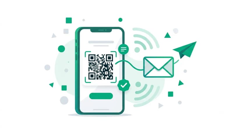 Generate Email QR Code QR code example