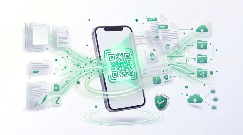 Generate File / PDF QR Code QR code example