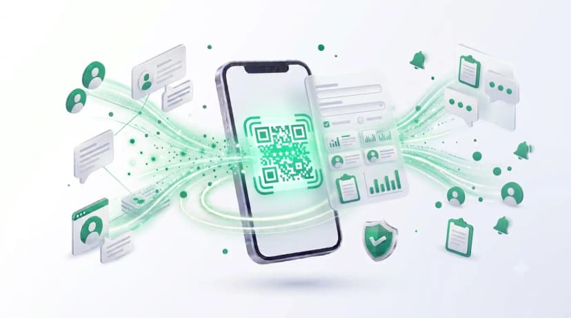 Create Google Form QR Code QR code example