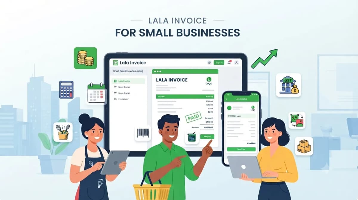 Lala invoice for small businesses