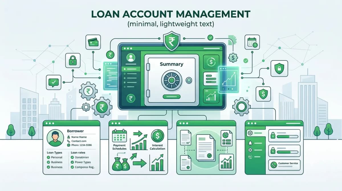 Loan account management
