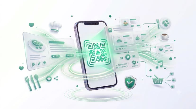 Create Menu QR Code QR code example