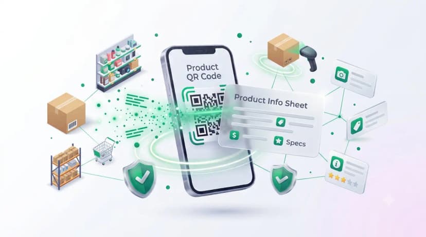 Generate Product QR Code QR code example