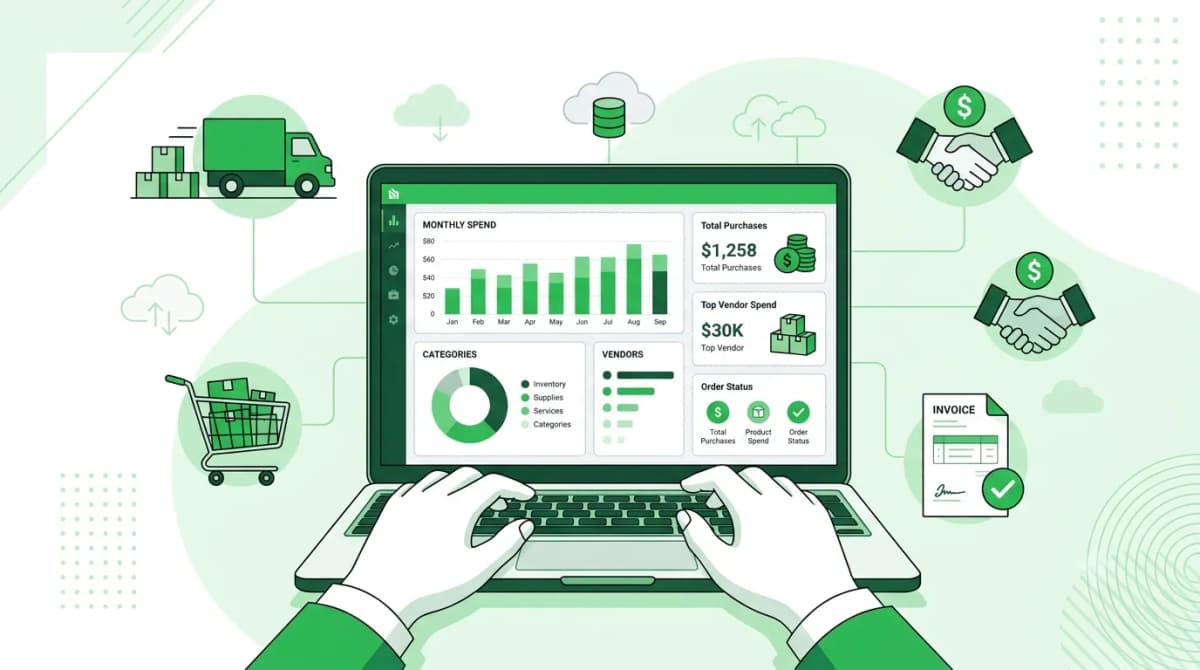 Purchase report software