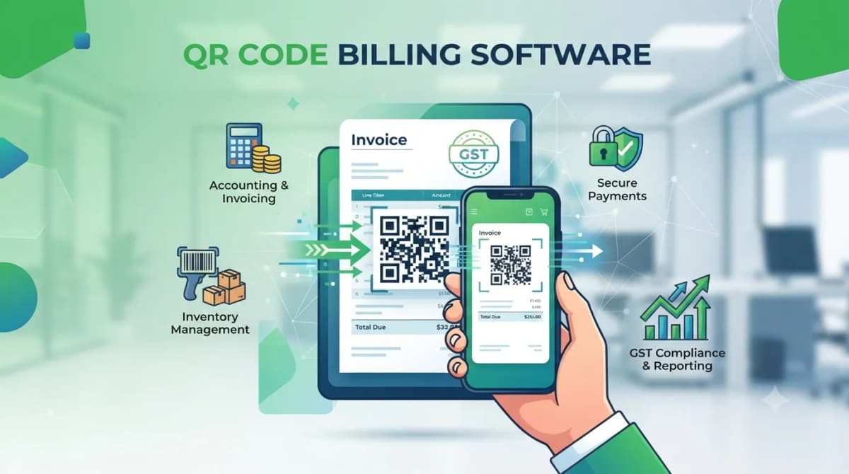 Qr code billing system