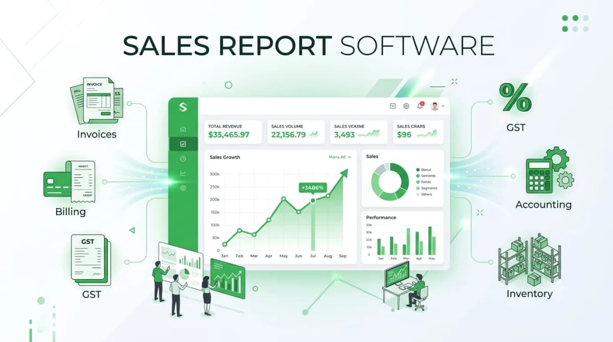 Sales report software