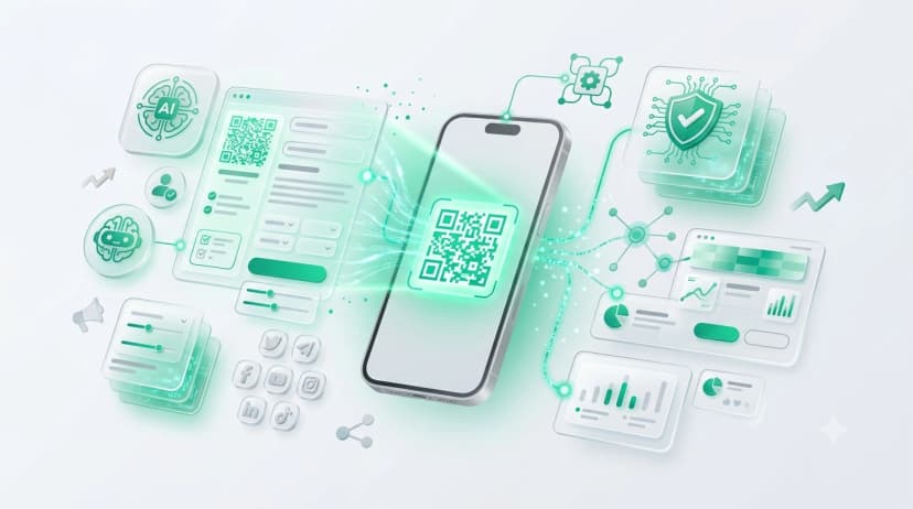 Create Smart Form QR Code QR code example