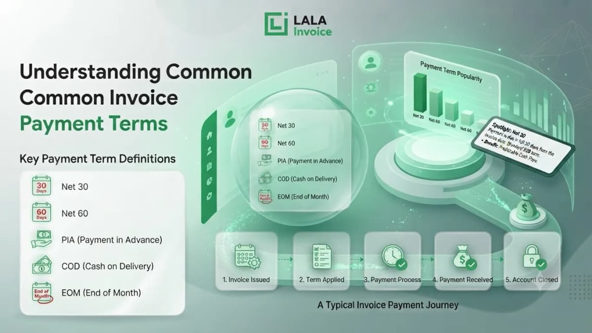 Invoice Payment Terms Guide Dashboard