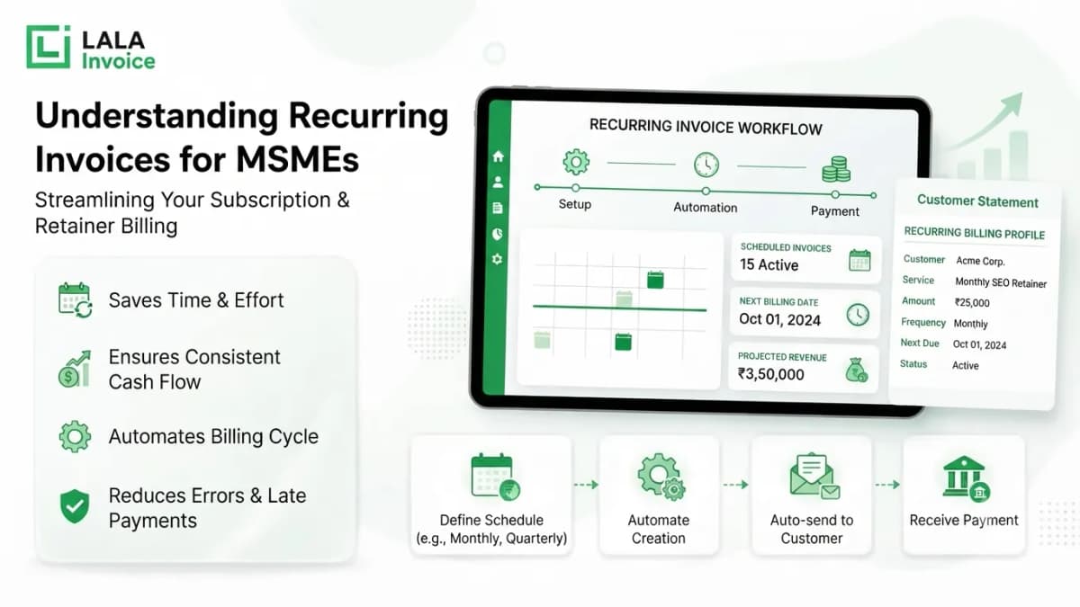 Recurring Invoice Management Dashboard