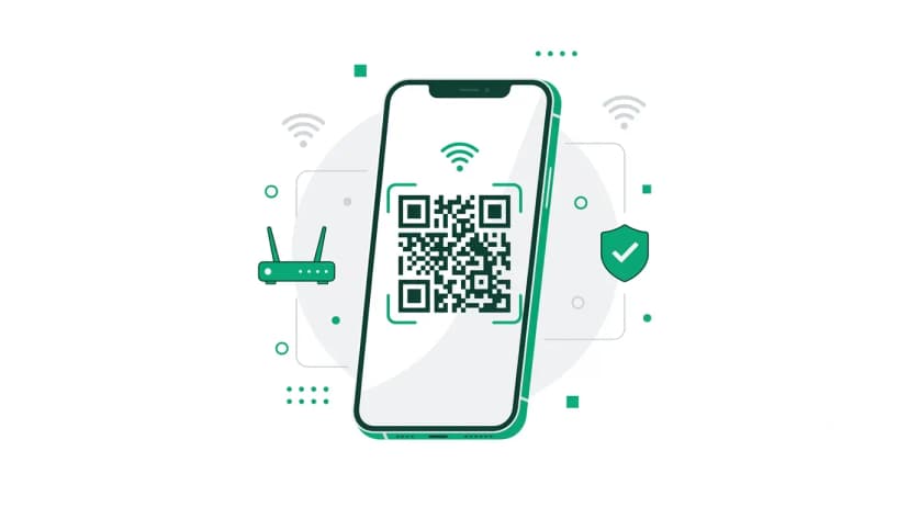 Create Wi-Fi QR Code QR code example