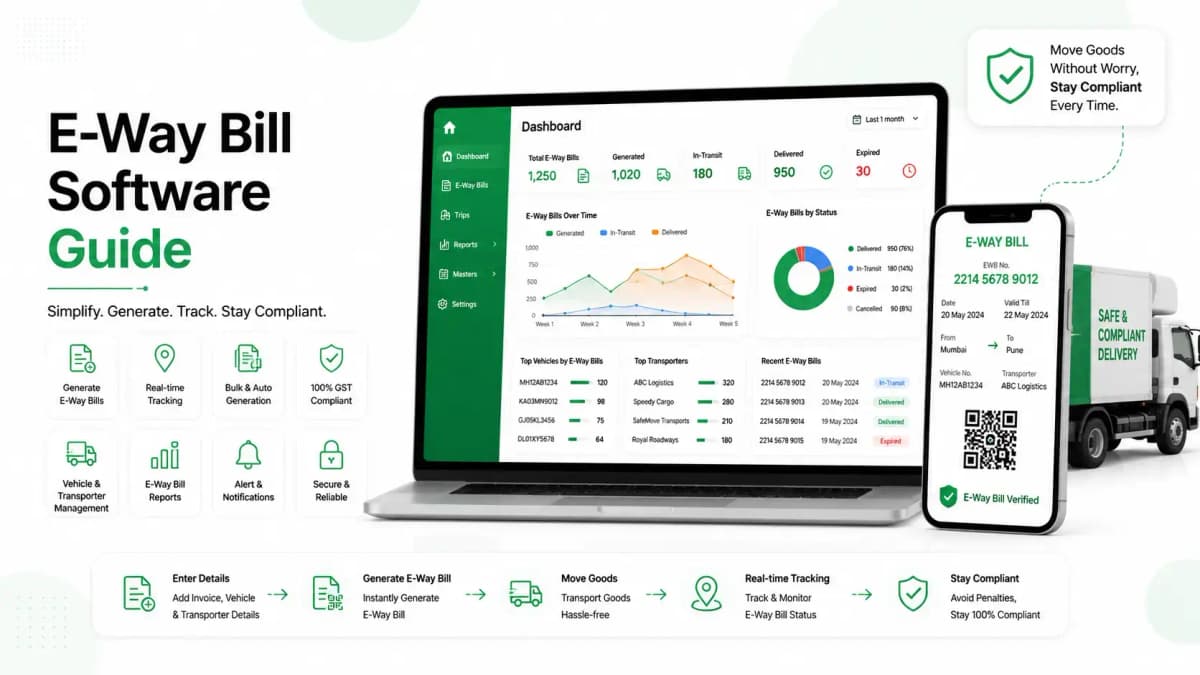 E-Way Bill Management Dashboard