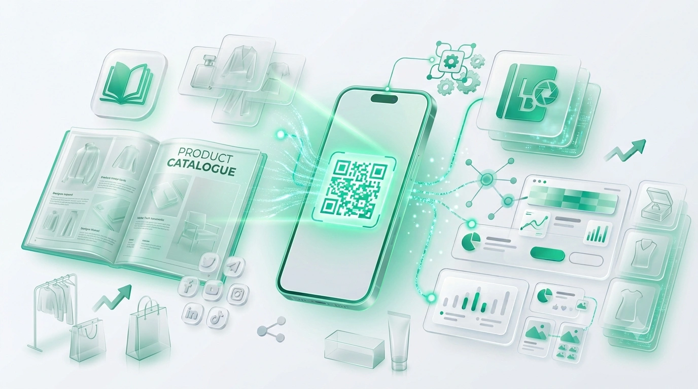 Generate Catalogue & Lookbook QR Code QR code example
