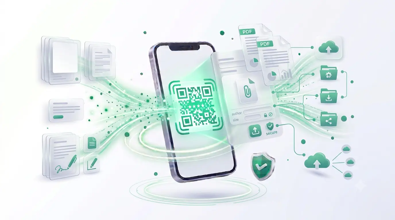 Generate File / PDF QR Code QR code example
