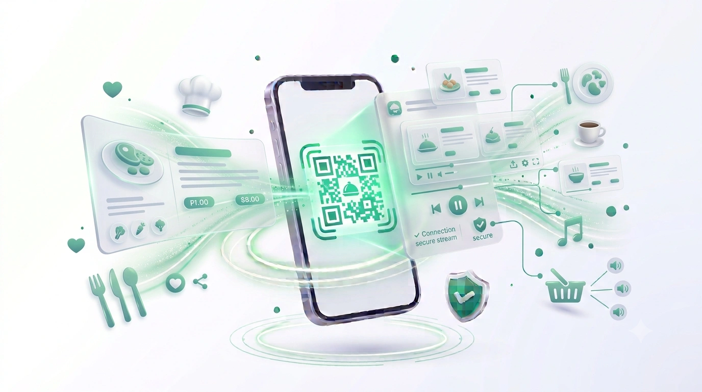Create Menu QR Code QR code example