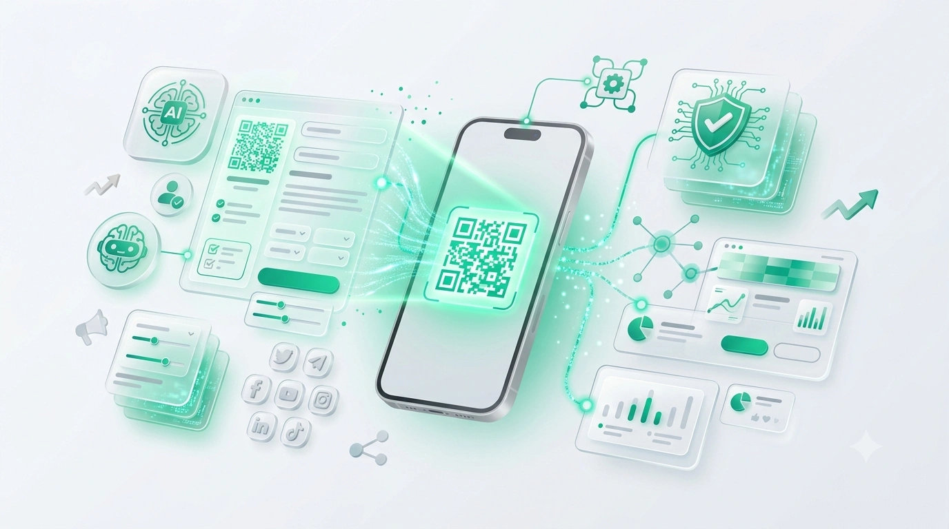 Create Smart Form QR Code QR code example